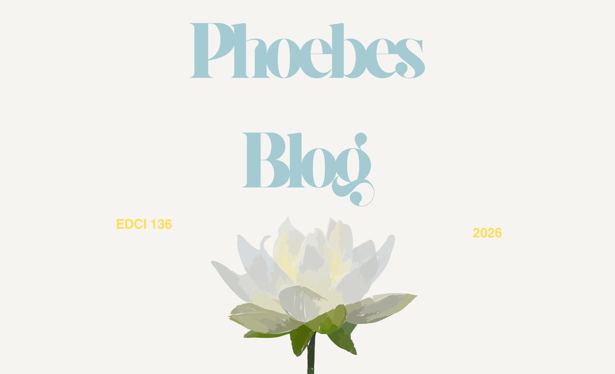 Phoebe's Blog